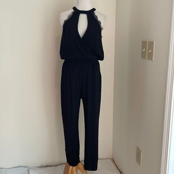 Black jumpsuit polyester size Small by love culture - Picture 1 of 12